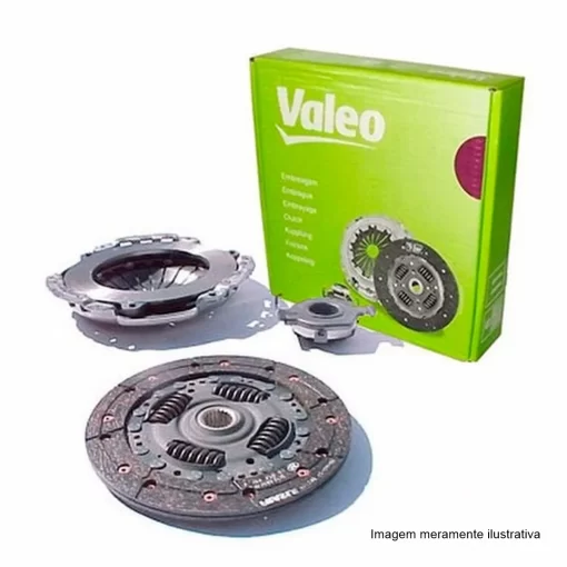 KIT EMBREAGEM CITROEN AIRCROSS 1.6 16V TODOS PLATO, DISCO E ROLAMENTO VALEO