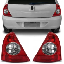 Lanterna-Traseira-Clio-Hatch-2003-a-2011-Bicolor-Cristal-par