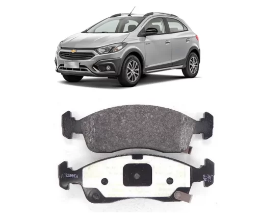 PASTILHA FREIO GM ONIX 1.0 LT A partir de 2012 DIANTEIRA SISTEMA TEVES, COM SENSOR COBREQ N-367