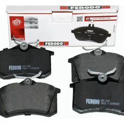 PASTILHA FREIO VW T-CROSS 1.4 TSI TRASEIRA SISTEMA TRW, CERAMICA FERODO HQF-2085C