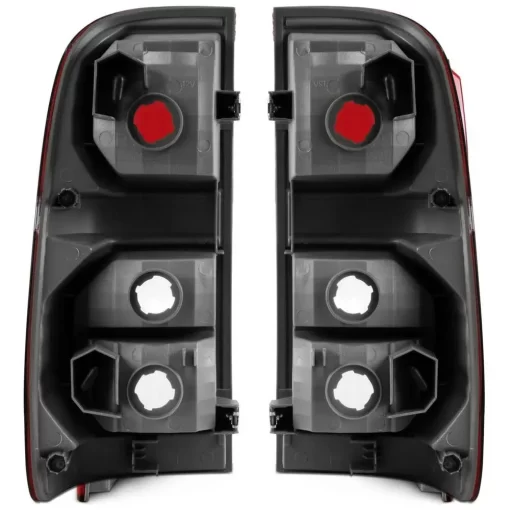Par Lanterna Traseira Hilux SRV SR 2012 a 2015 Serve 2005 a 2011 Bicolor Cristal - Image 2