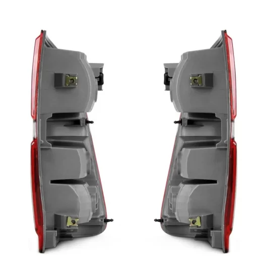 Par Lanterna Traseira Hilux SRV SR 2012 a 2015 Serve 2005 a 2011 Bicolor Cristal - Image 3